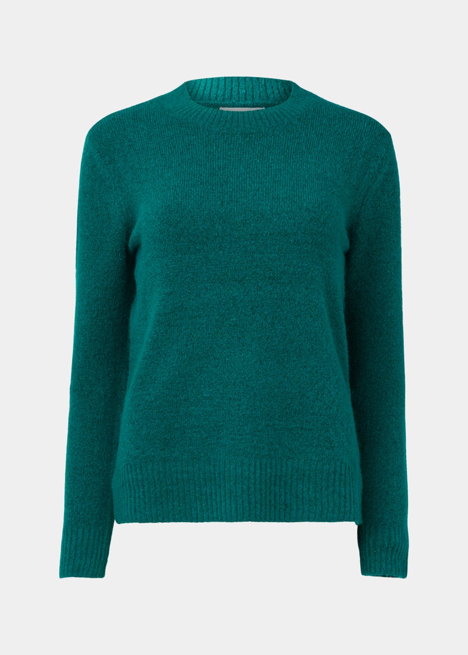Teal Crew Neck Jumper