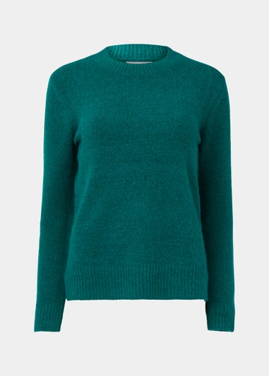 Teal Crew Neck Jumper