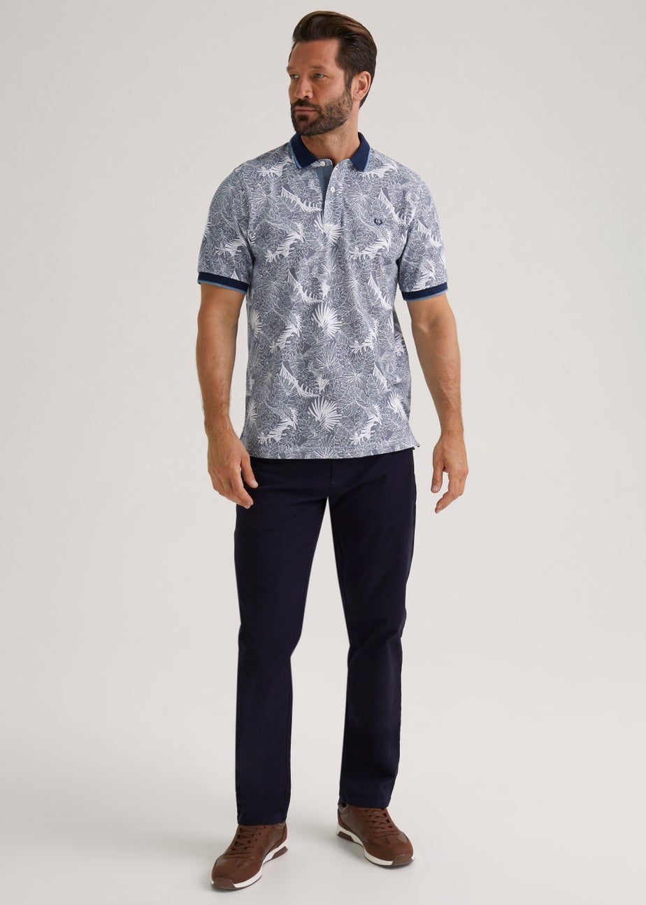 Lincoln Navy 5 Pocket Trousers