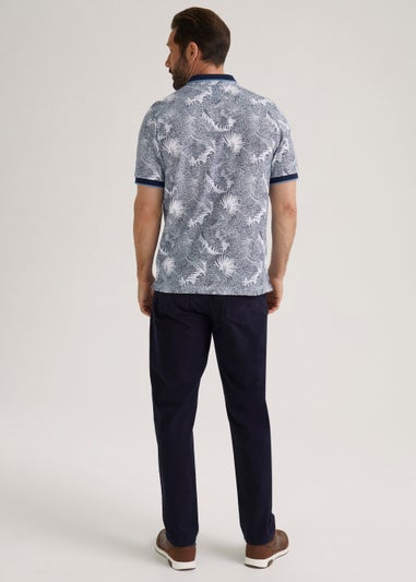 Lincoln Navy 5 Pocket Trousers