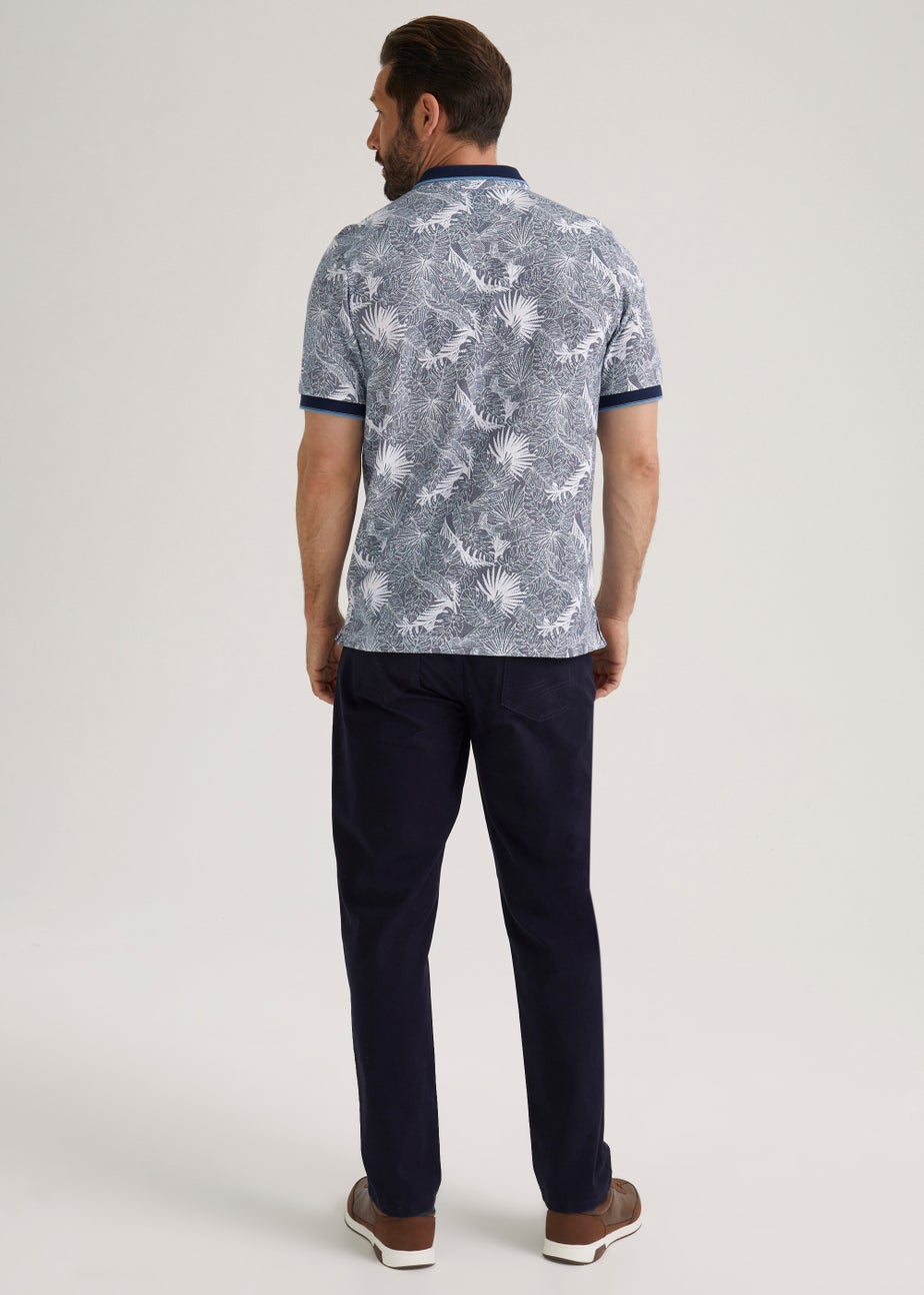 Lincoln Navy 5 Pocket Trousers