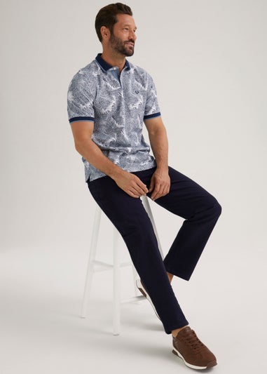 Lincoln Navy 5 Pocket Trousers