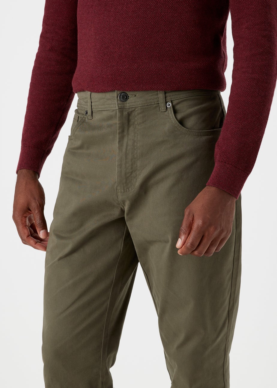 Lincoln Khaki 5 Pocket Trousers