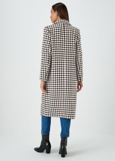 Et Vous Monochrome Dogtooth Formal Coat