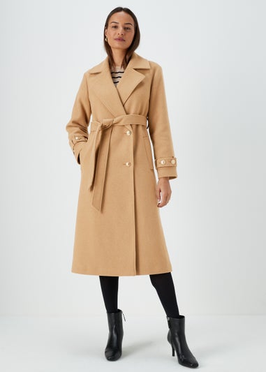 Et Vous Beige Camel Coat