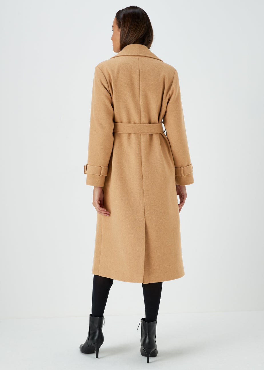 Et Vous Beige Camel Coat