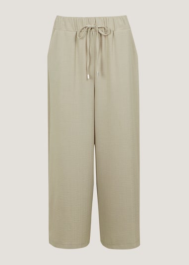 Stone Cropped Trousers