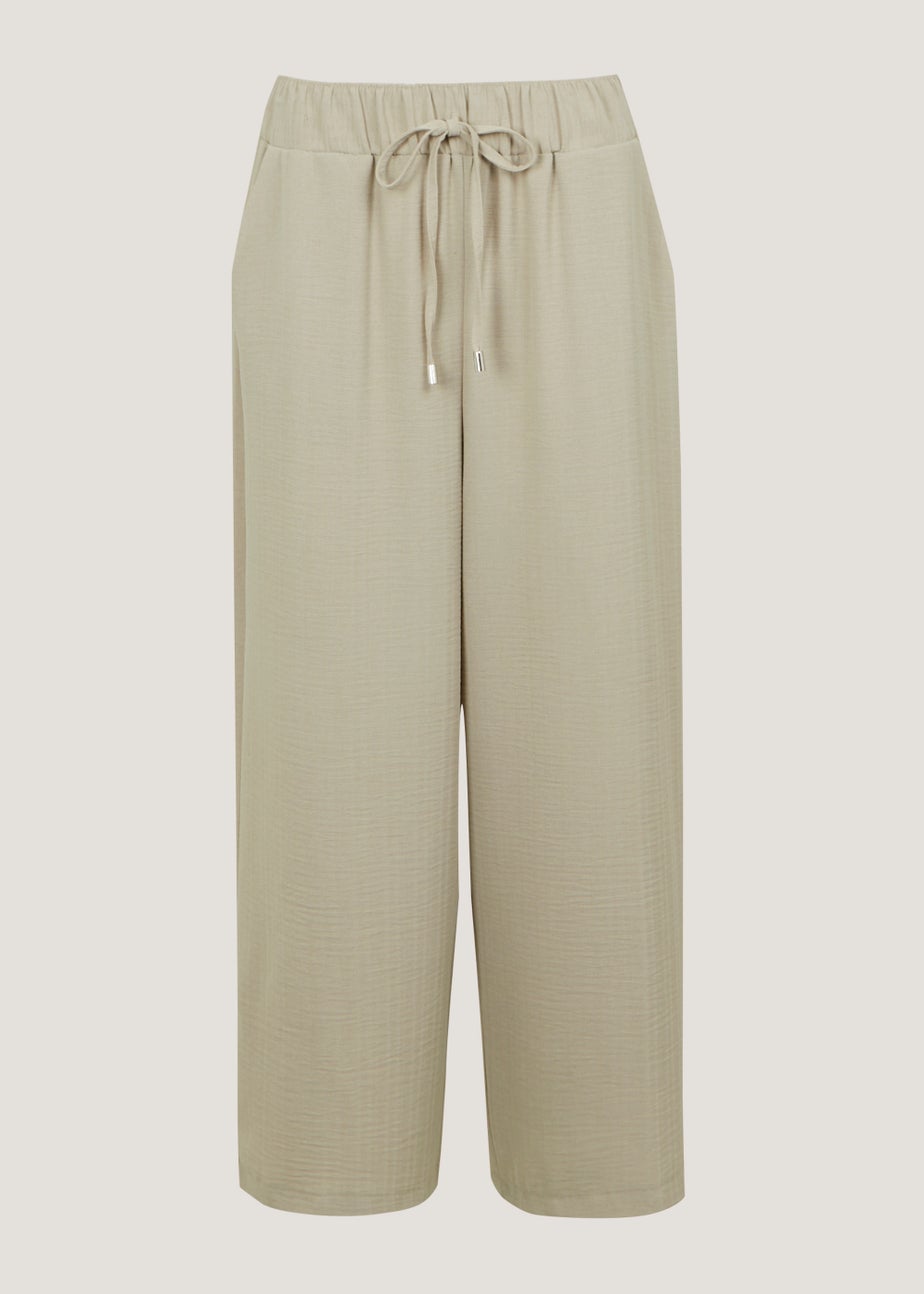 Stone Cropped Trousers