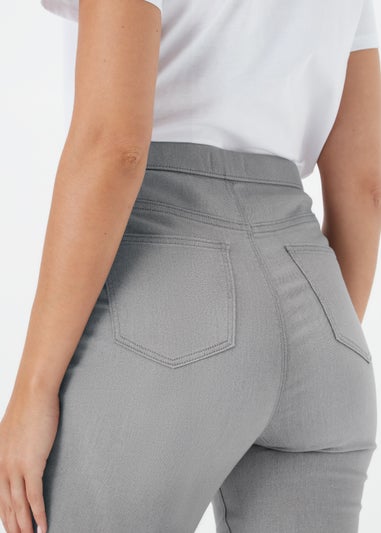 Rosie Grey Washed Pull On Jeggings