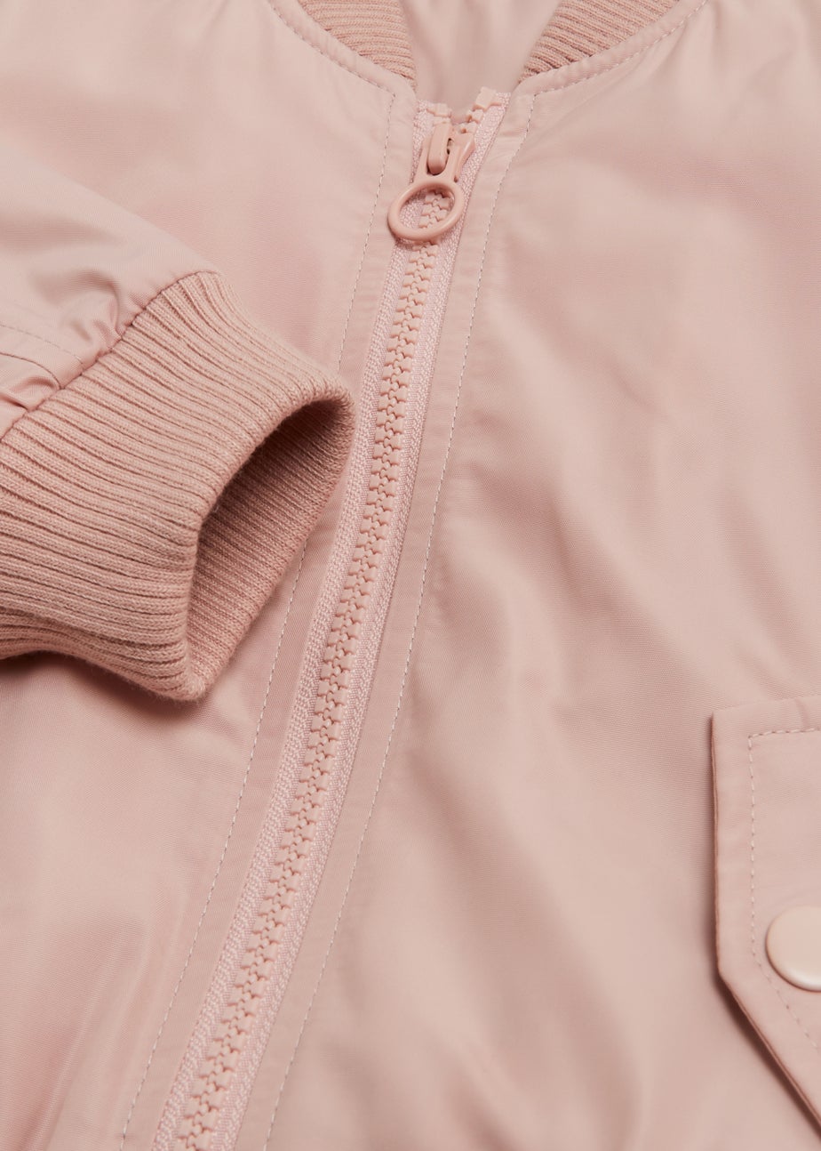 Girls Pink Bomber Jacket (9mths-6yrs)