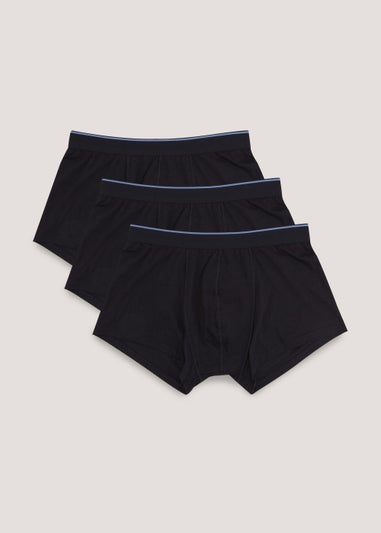 3 Pack Black Hipsters