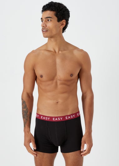 5 Pack Black Keyhole Trunks