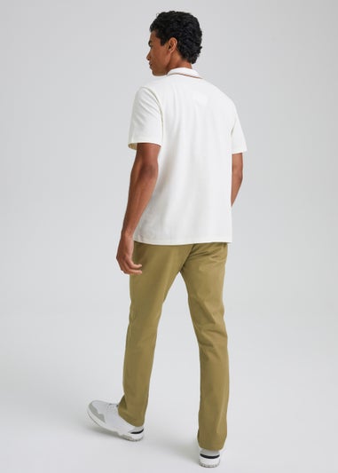 Stone Slim Fit Stretch Chinos