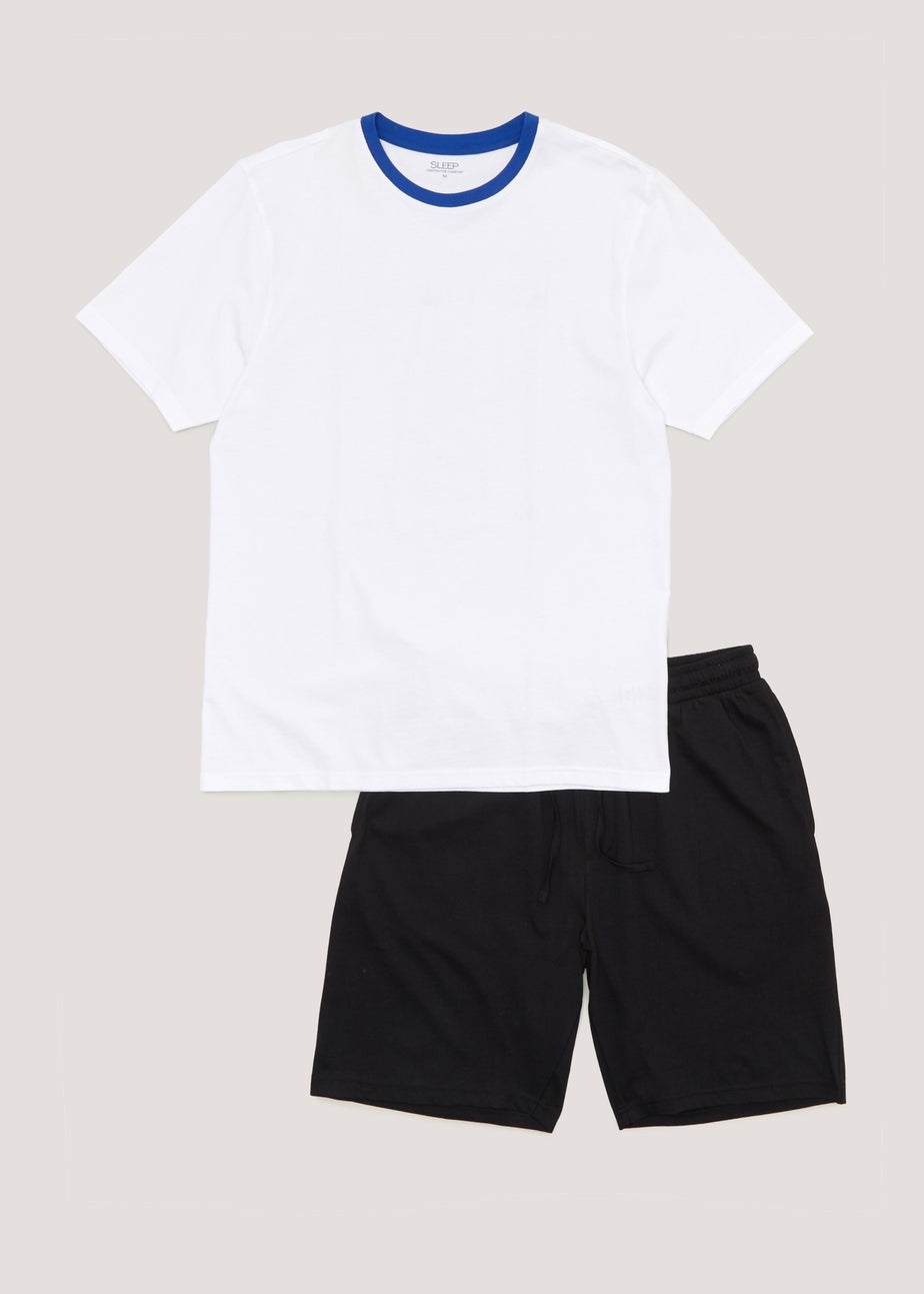 White Short Pyjama Set