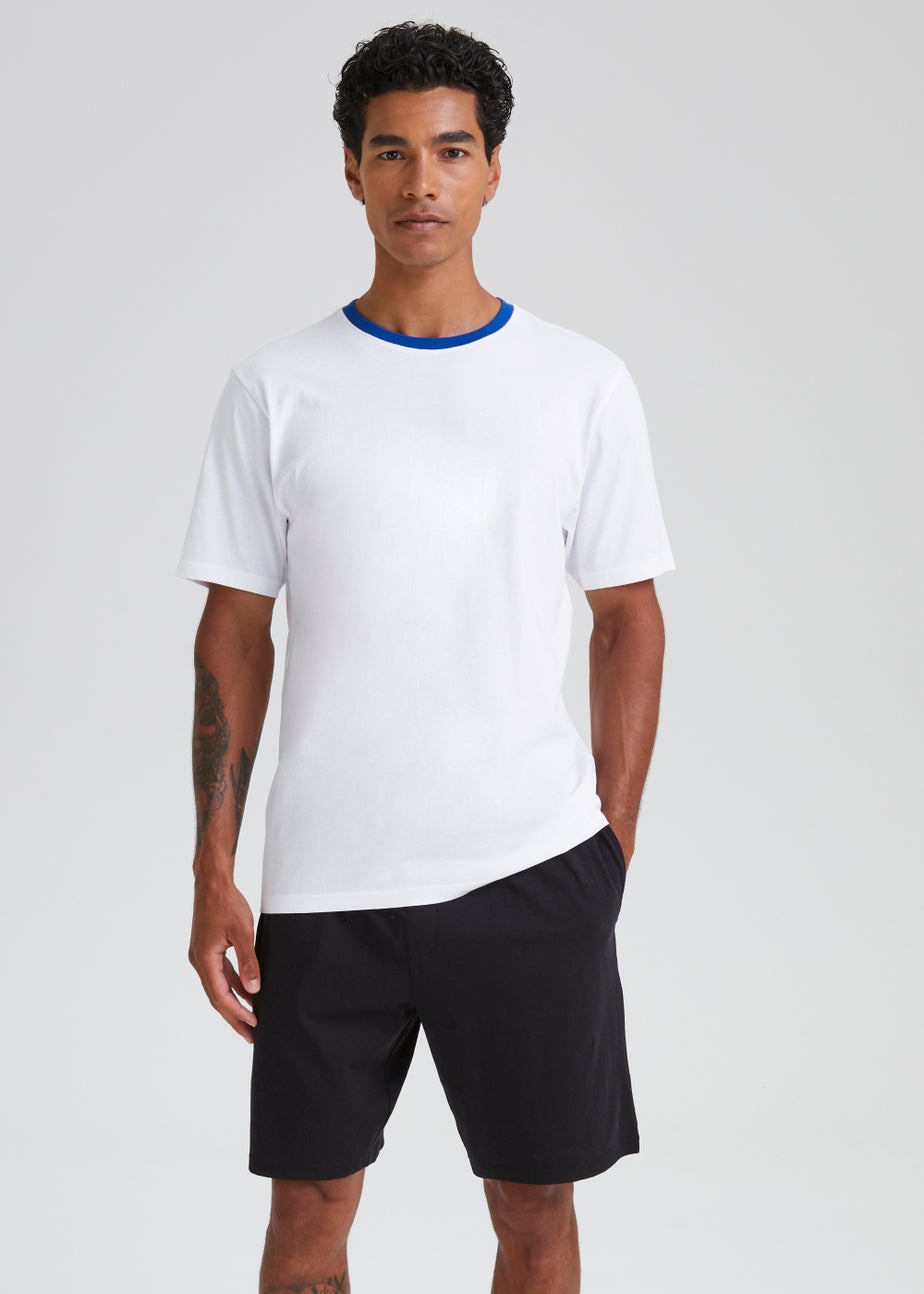 White Short Pyjama Set