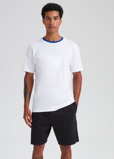 White Short Pyjama Set