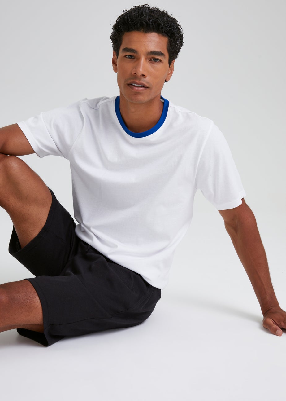 White Short Pyjama Set