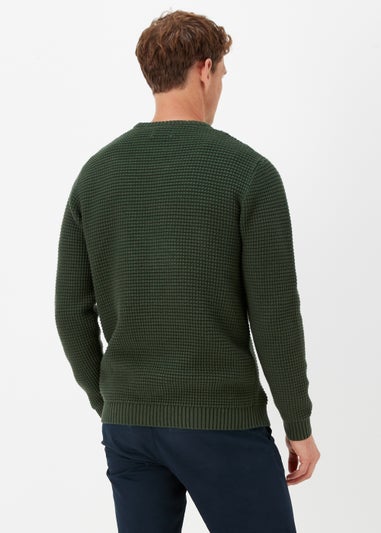 Green Knitted Sweatshirt