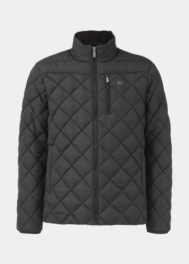 Lincoln Black Diamond Quilt Jacket