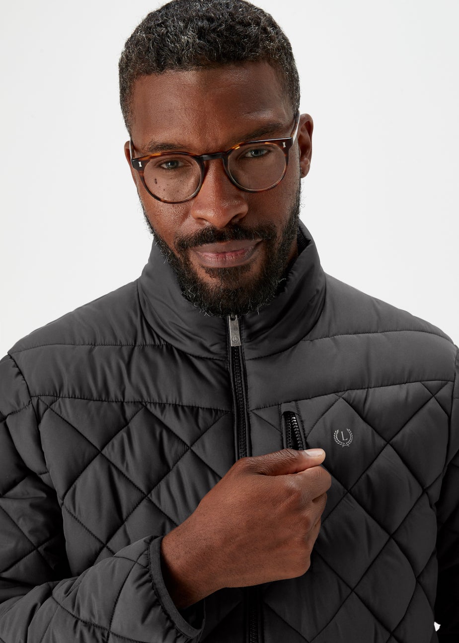 Lincoln Black Diamond Quilt Jacket