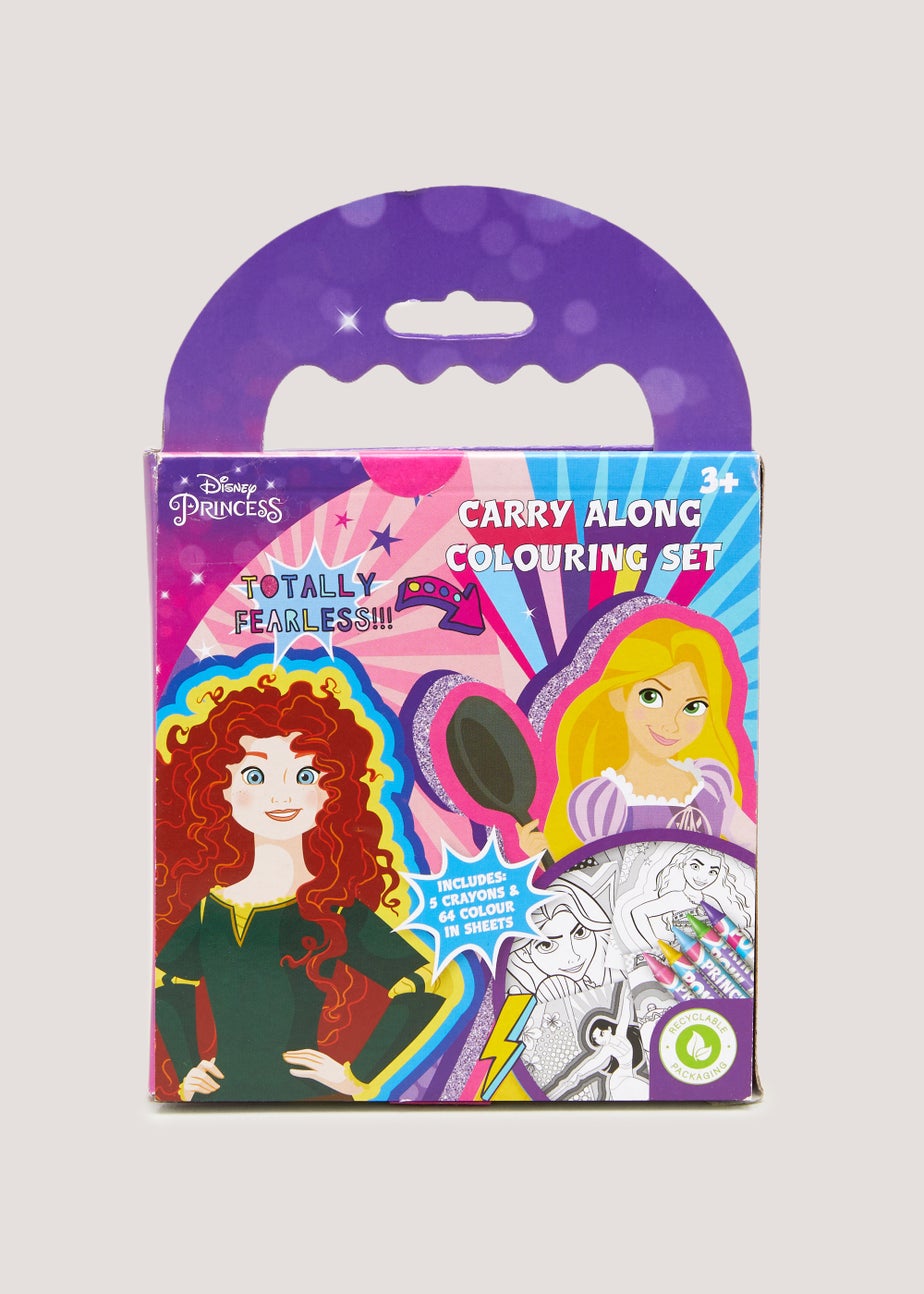 Disney Princess Carry Along Colouring Set