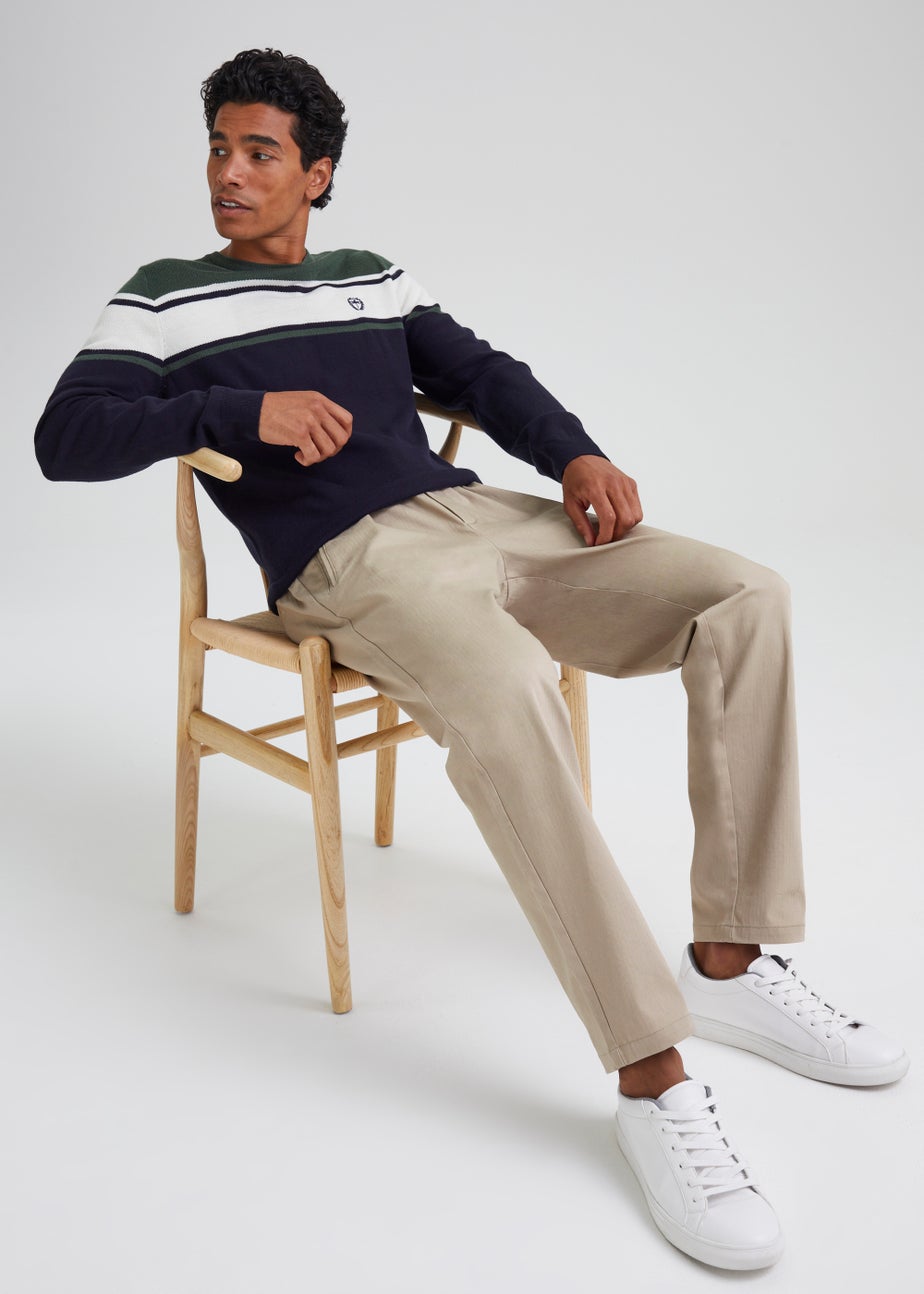 Bone Textured Trousers