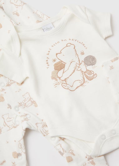 Baby Piece White Disney Winnie the Pooh Set (Newborn-18mths