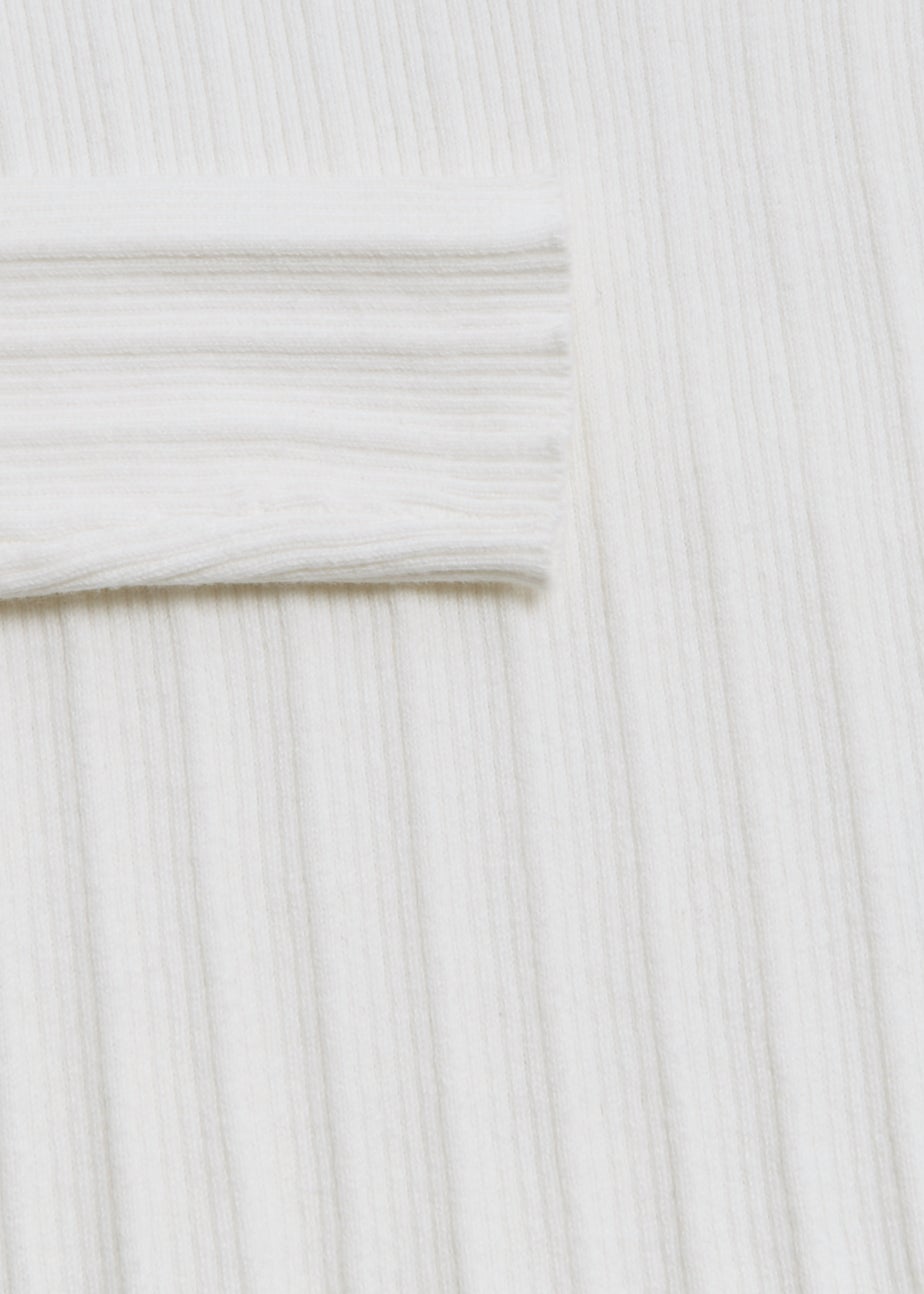 Girls Cream Roll Neck Jumper (4-13yrs)