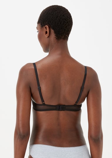 2 Pack Pink & Black T-Shirt Bra