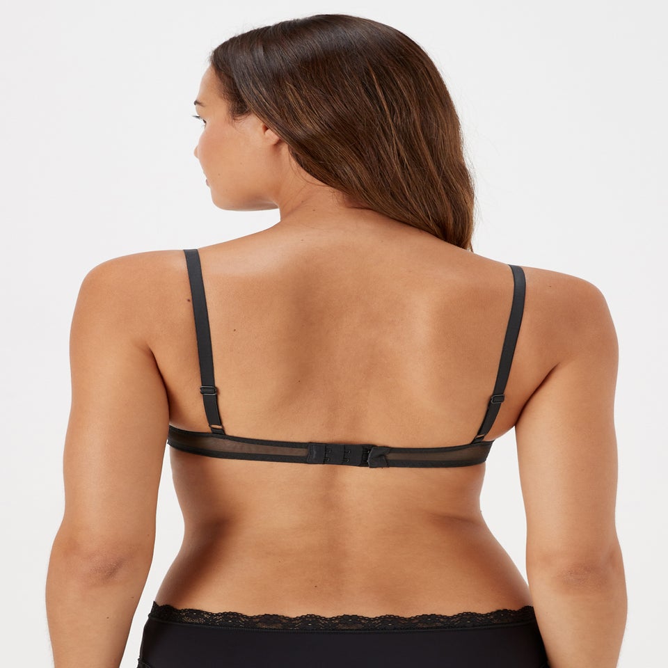 2 Pack Embroidered Lace Bras