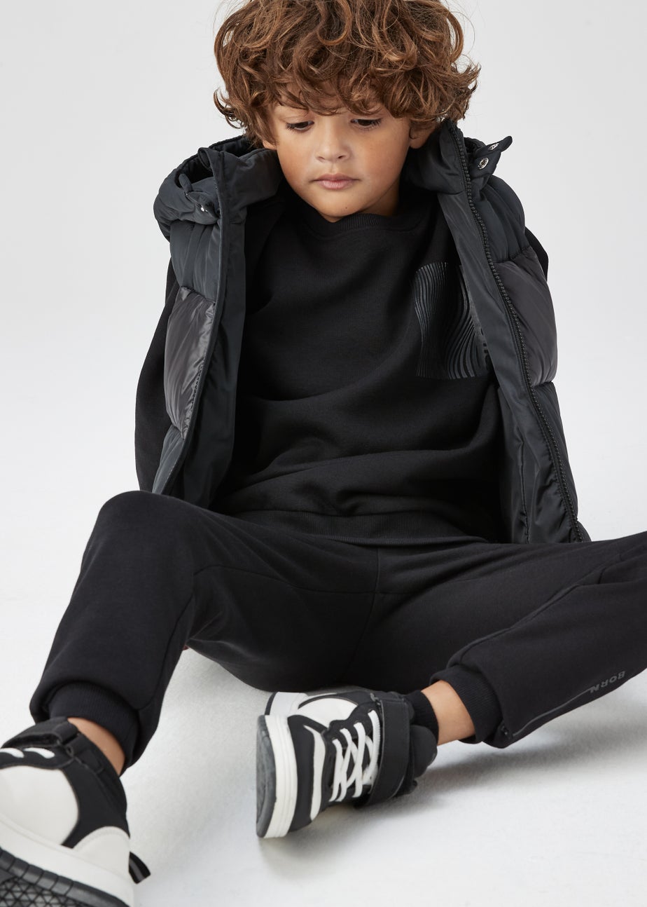 Boys Black You Got This Sweatshirt & Joggers Set (4-13yrs)