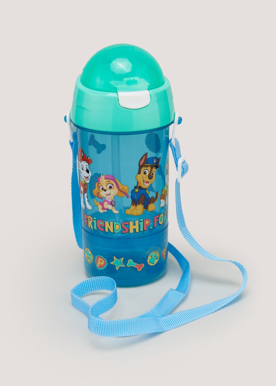 Kids Paw Patrol Sip & Snack Water Bottle (20cm x 7cm)