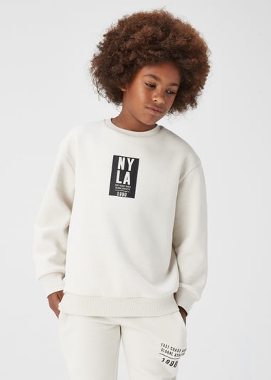 Boys Stone NY LA Sweatshirt & Joggers Set (4-13yrs)