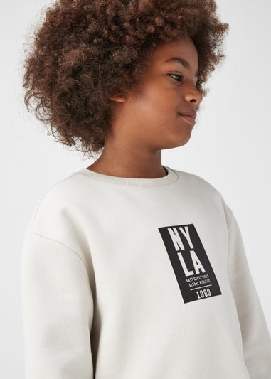 Boys Stone NY LA Sweatshirt & Joggers Set (4-13yrs)