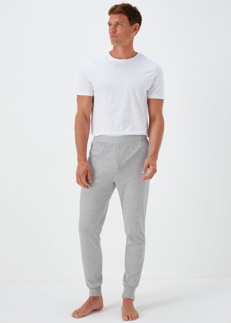Grey Marl Thermal Long Johns