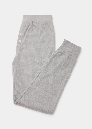 Grey Marl Thermal Long Johns