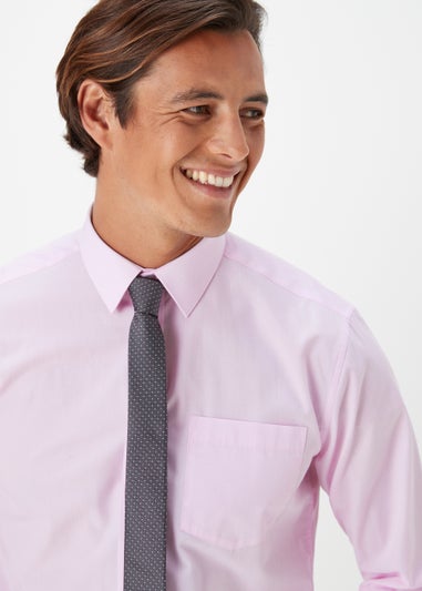 Taylor & Wright Pink Regular Fit Shirt