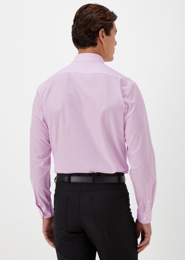 Taylor & Wright 2 Pack Pink & Grey Easy Care Regular Fit Shirts