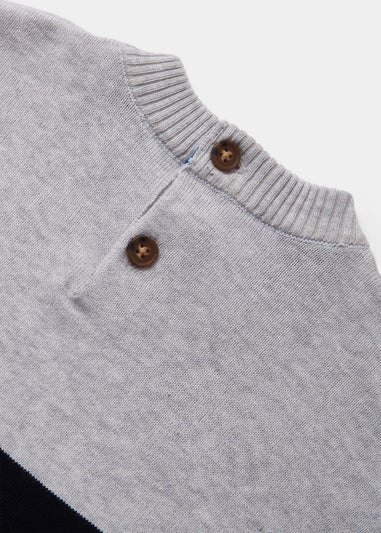 Boys Colour Block Sweatshirt (9mths-6yrs)