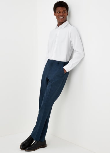 Taylor & Wright White Textured Regular Fit Shirt