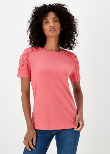 Pink Lace T-Shirt