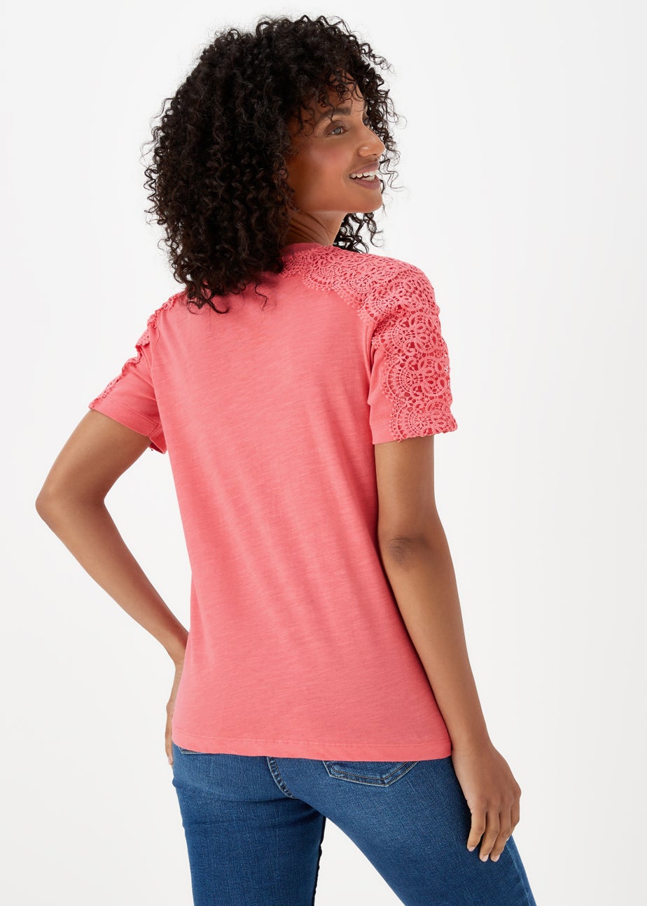Pink Lace T-Shirt