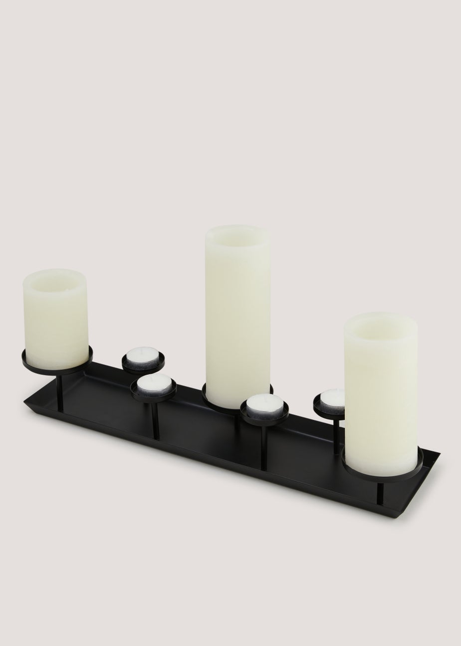 Black Candle Holder