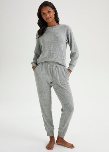 Grey Marl Lounge Bottoms
