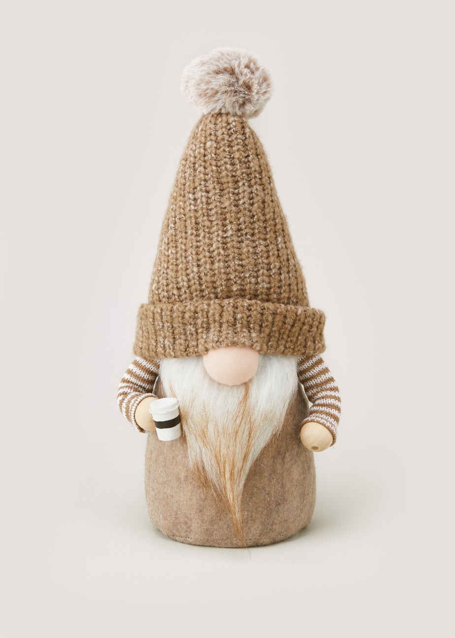Natural Medium Christmas Gonk (15cm x 11cm x 32cm)