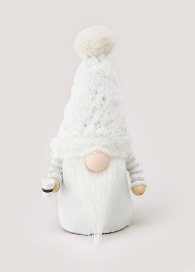 White Medium Christmas Gonk (15cm x 11cm x 32cm)