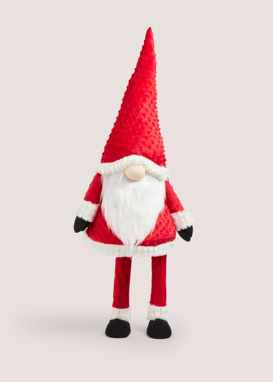 Red Wobbly Christmas Gonk (33cm x 27cm x 92cm)