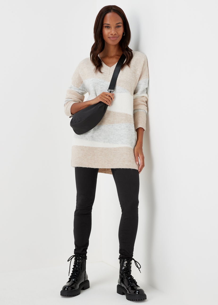 Jessie Black High Waisted Skinny Jeans (Long Length)