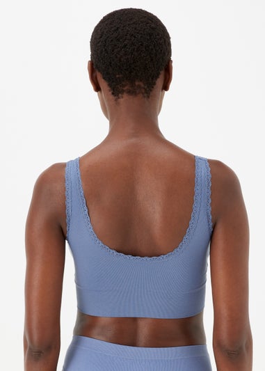 2 Pack Seamless Padded Ribbed Crop Tops