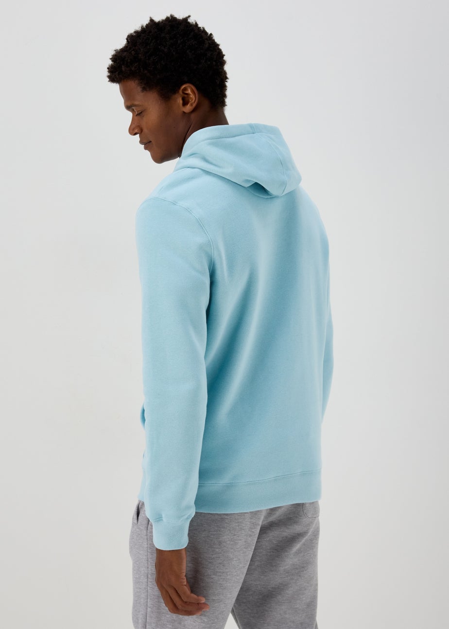 Blue Pull-On Hoodie